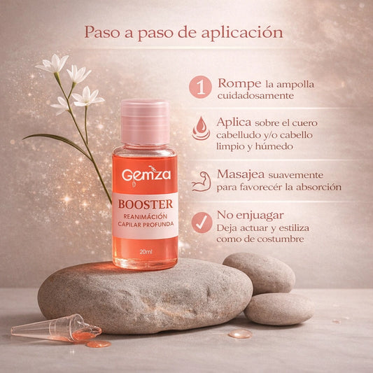 Booster Reparador para Cabello Dañado – Efecto Chicle 20 ml